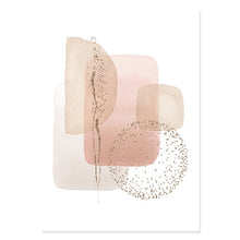 Load image into Gallery viewer, Abstract Beige Pink Dot
