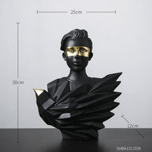 Load image into Gallery viewer, Abstract Bird Punk Lovers
