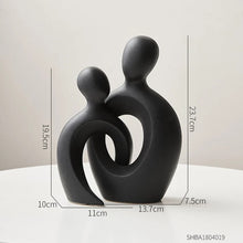 Load image into Gallery viewer, Ceramic Abstract Couple

