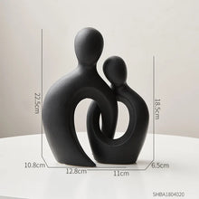 Load image into Gallery viewer, Ceramic Abstract Couple
