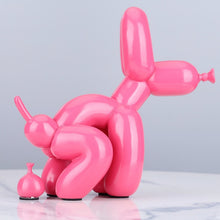 Load image into Gallery viewer, Balloon Dog Pooping Statue
