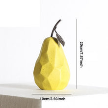 Load image into Gallery viewer, Geometric Apple &amp; Pear
