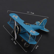Load image into Gallery viewer, Retro Metal Plane Craft
