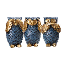 Load image into Gallery viewer, Three Wise Owls
