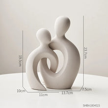 Load image into Gallery viewer, Ceramic Abstract Couple
