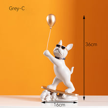 Load image into Gallery viewer, French Bulldog Surfer with Balloon
