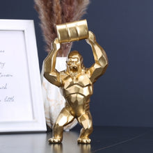 Load image into Gallery viewer, Geometric Mad King Kong Statue

