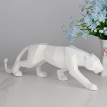 Load image into Gallery viewer, Geometric Black Panther Sculpture

