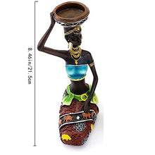Load image into Gallery viewer, Tribal African Candle Holder
