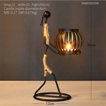 Load image into Gallery viewer, Tribal Candle Holder
