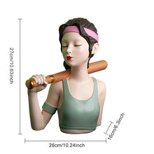 Load image into Gallery viewer, Tenacious Girl Sculpture Decor
