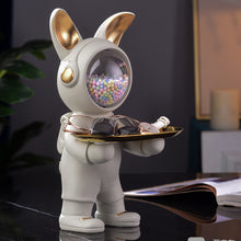 Load image into Gallery viewer, Rabbit Astronaut Tray
