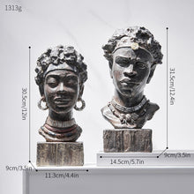 Load image into Gallery viewer, Retro Tribal African Figurines
