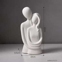 Load image into Gallery viewer, Abstract Lovers Sculpture
