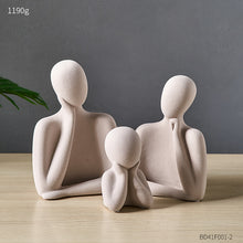Load image into Gallery viewer, Ceramic Abstract Family of Three
