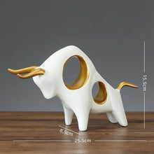 Load image into Gallery viewer, Abstract Taurus Sculpture
