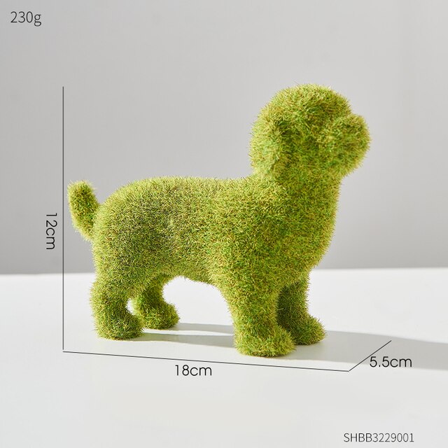 Garden Puppy Decor