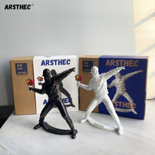 Load image into Gallery viewer, Masked Flower Thrower Sculpture - Arsthec®

