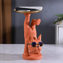 Load image into Gallery viewer, Yoga French Bulldog Tray
