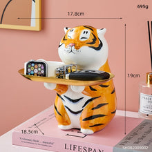 Load image into Gallery viewer, Ceramic Chubby Tiger Storage
