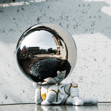 Load image into Gallery viewer, Big Planet Astronaut Sculpture
