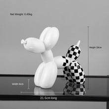 Load image into Gallery viewer, Black &amp; White Balloon Dog
