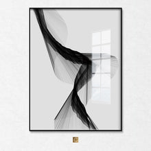 Load image into Gallery viewer, Black and White Wavelength
