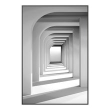 Load image into Gallery viewer, Black White Geometry Space
