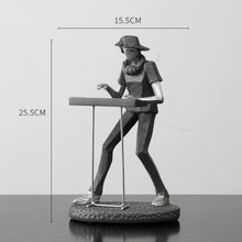 Load image into Gallery viewer, Abstract Rock Band Figurine
