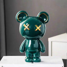 Load image into Gallery viewer, Ceramic Cross Eyed Bear
