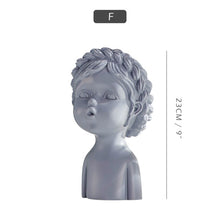 Load image into Gallery viewer, Butterfly Girl and Baby Angel Sculptures
