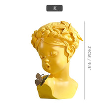 Load image into Gallery viewer, Butterfly Girl and Baby Angel Sculptures
