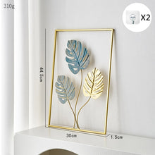 Load image into Gallery viewer, Metal Leaf Wall Decor
