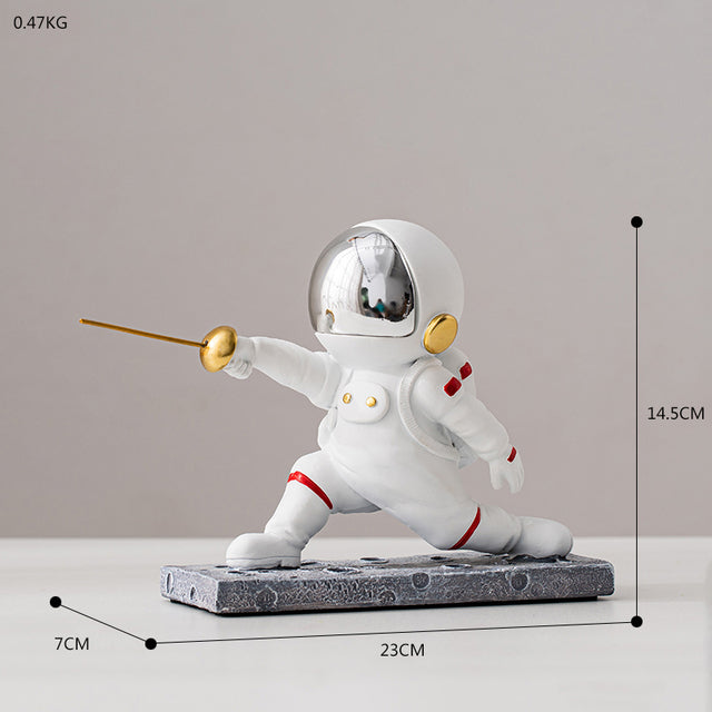 Fencing Astronaut