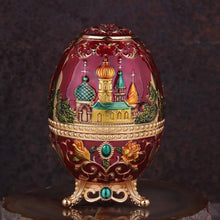 Load image into Gallery viewer, Vintage Faberge Egg Toothpick Holders Toothpick Holders Lora Secret Store Red Cathedral 
