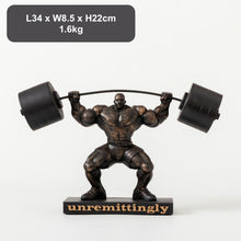 Load image into Gallery viewer, Weightlifting Hercules Decor Statue
