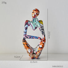 Load image into Gallery viewer, Graffiti Bookshelf Thinker

